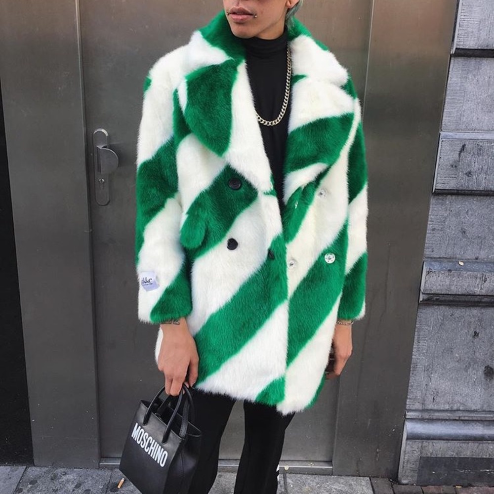 Jakke Zadie Faux fur jacket coat - Picture 5 of 8